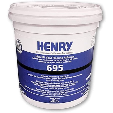 HENRY Henry 695  High RH Vinyl Flooring Adhesive 1 Gallon 695 1 Gallon